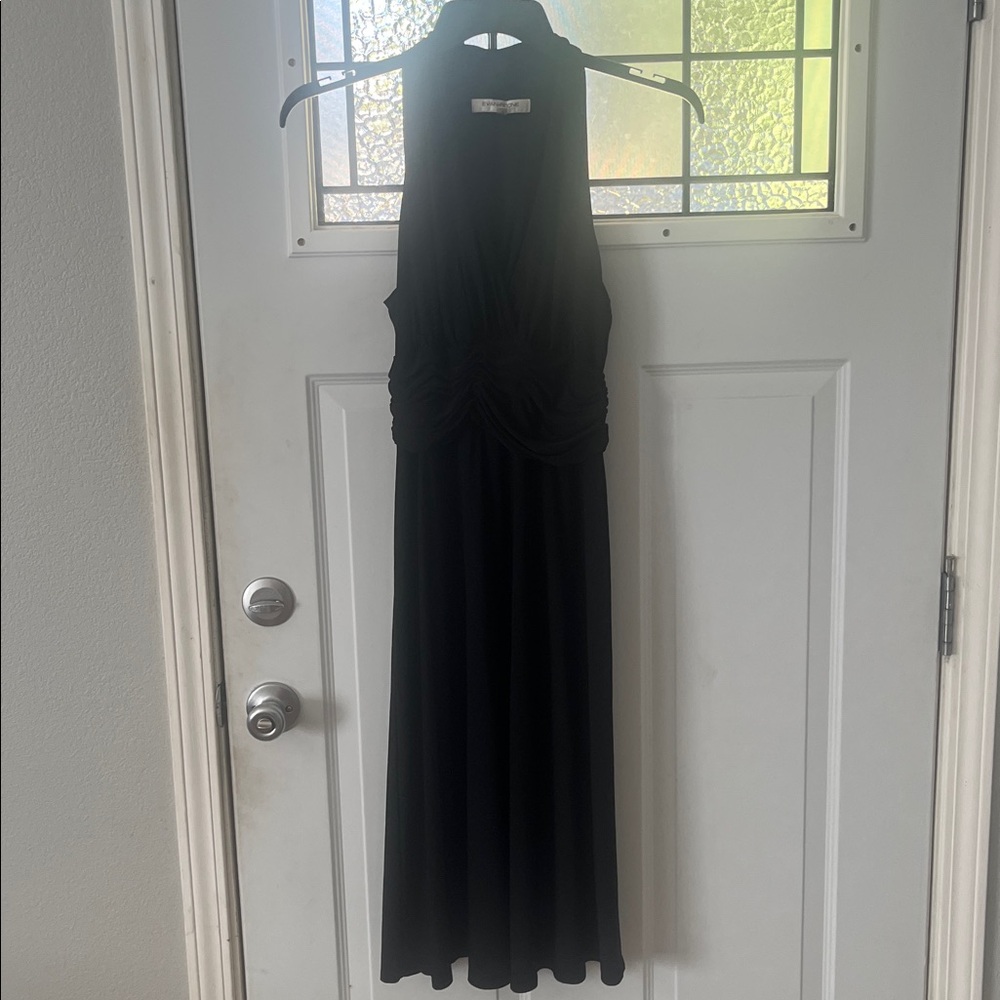 Evan Picone Classic Black Dress